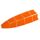 Maxbell 9 Pieces / Set Diamond Surfboard Full Deck Traction Pad Tail Grips Orange - Aladdin Shoppers