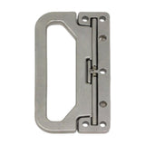 Maxbell Spring Loaded Handle Folding Metal Case Chest Handle for Toolbox Crates Case