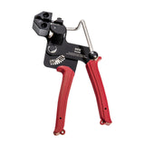 Maxbell Cable Tie Tool Self Locking Design High Carbon Steel Easy Use Metal Tie Wrap Red