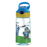 Maxbell Baby Training Water Bottle Kids Cup Sippy Suction Drinking Feeding Cup Blue