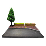 Maxbell 1/64 Scale Miniature Scene Model Background Mini Architectural Model for Toy