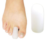 Maxbell Foot Care Soft Silica Gel Big Toe Tube Separators & Toe Cap Protector S