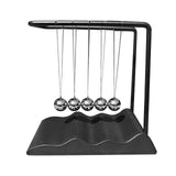 Maxbell Newton's Cradle Balance Balls Physics Gadget for Bedroom Desktop Living Room Black