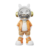 Maxbell Maxbell Astronaut Figurine Compact Astronaut Sculpture for Cabinet Bedroom Desk Brown