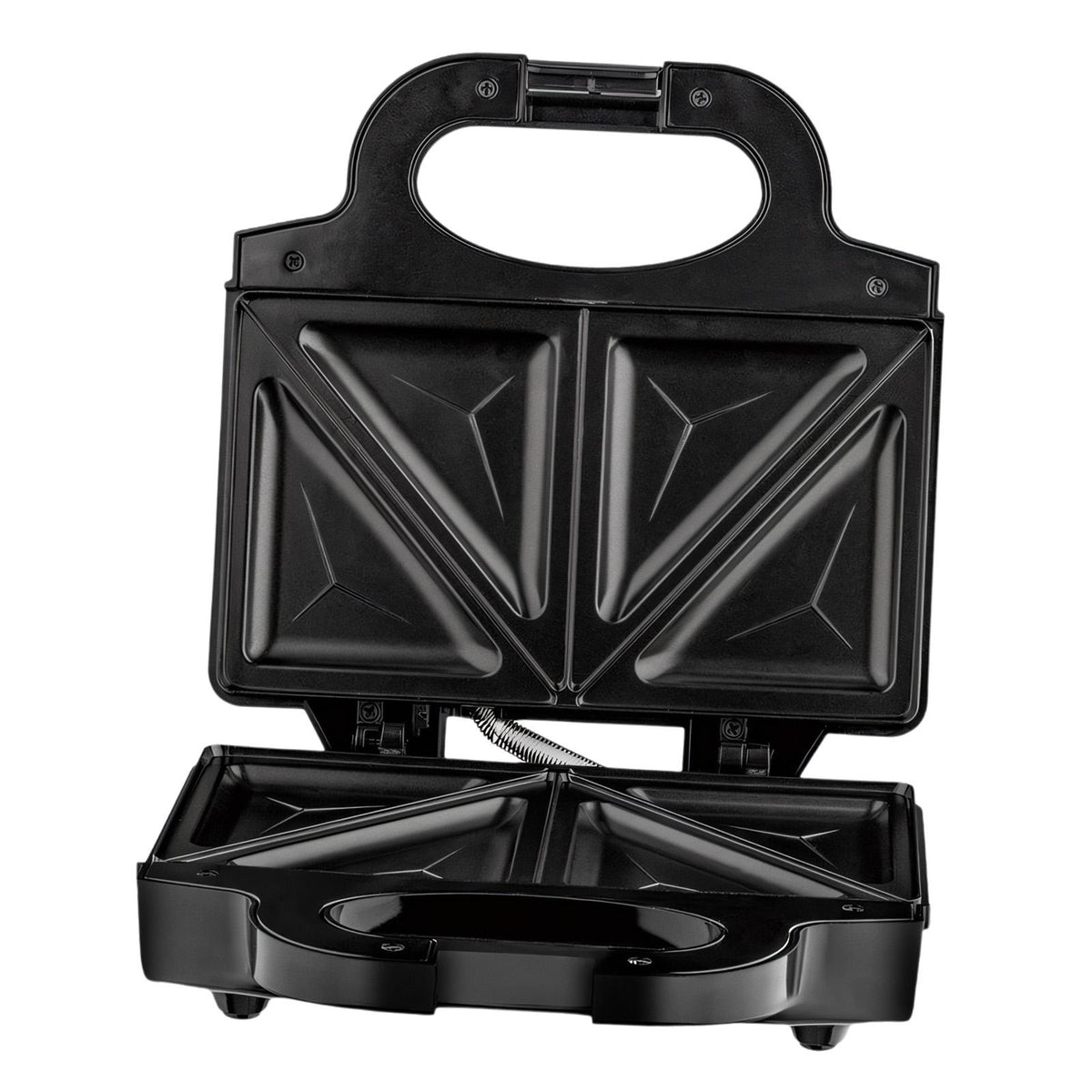 Maxbell Waffle Machine 850W Multifunctional Easy Storage Fast Heating Sandwich Maker Style B