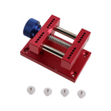 Maxbell Watch Case Holder Adjustable Watchmakers Metal Adults Watch Open Case Holder Red