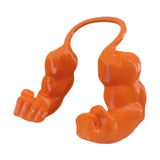 Maxbell Cat Muscle Arms Funny Pet Cosplay Arms for Halloween Party Supplies Birthday Orange