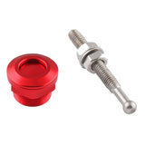 Maxbell 3x22mm Push Button Quick Release Bonnet Hood Pins Lock Latch Universal Red