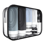 Maxbell Travel Bottles Silicone Travel Containers Jars for Liquid Lotion Conditioner