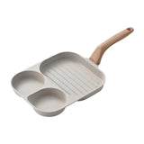 Maxbell Fried Egg Pan Omelette Skillet Nonstick Egg Frying Pan for Muffins Crepe Egg