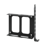 Maxbell 2.5" SSD Mounting Bracket Hard Drive Holder Computer HDD Bay Metal Drive Bay Black