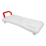 Maxbell Tub Bench with Handle No Slip Suspended Bath Seat for Adults Seniors Elderly