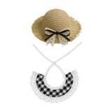 Maxbell Goose Outfit Hat and Collar Fits 23 inch 17 inch Statue for Home Patio Decor