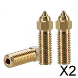 Maxbell 2x3Pcs 3D Printer Nozzles High Flow Easy Installation Replacement Parts for K1 0.8mm