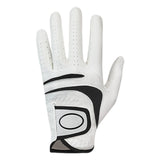 Maxbell Maxbell Golf Glove Left Hand with Breathable Holes for Men Non Slip Golf Accessories Black White 23