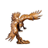 Maxbell Eagle Figurine Sculpture for Desktop Display Decor Dining Room Lawn Porch