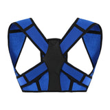 Maxbell Posture Corrector Comfortable Spine Straightener for Back Neck Women and Men Blue S M