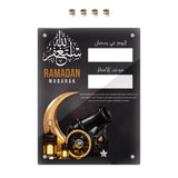 Maxbell Ramadan Advent Calendar Refrigerator Magnet for Home Kitchen Decor Versatile Style A