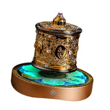 Maxbell Buddhist Prayer Wheel Buddhism Fengshui for Tabletop Car Dashboard Household Six Words Mantra