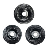 Maxbell 3Pcs Angle Grinder Disc Portable Wood Shaping Wheel for Marble Tea Tray Wood 125mm