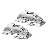 Maxbell 2x RV Cabinet Door Hinges Soft Close Travel Wardrobe Overhead Cabinet Hinges
