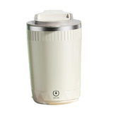 Maxbell Maxbell Stirring Mug Portable Self Mixing Coffee Mug for Hiking Gym Camping Beige