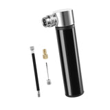 Maxbell Mini Bicycle Pump CNC Fast Inflation Repair Tool Universal 120 PSI Tire Pump Black no Bracket