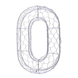 Maxbell Iron Wire Wreath Frame Succulent Pot Metal Planter Plant Holder Art Number 0 - Aladdin Shoppers
