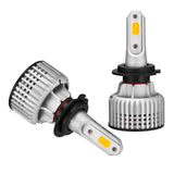 Maxbell Maxbell 2pcs Car COB Chip LED Front Lamp Headlamp Bulbs 36W 9-32V 3000K Yellow H11