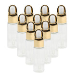 100 Pack Empty Aromatherapy Essential Oils Eye Dropper Bottles 20ml Clear