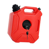 Maxbell Gas Can with Lock Accessories Replacement Container for Preparation Car Red