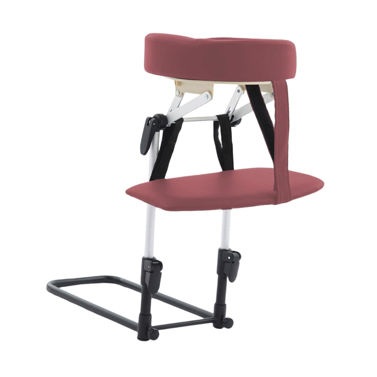 Mattress Top Massage Kit Support Bracket Home SPA with   Armrest Red