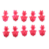 Maxbell 10Pc Miniature Dollhouse Bonsai Craft Garden Landscape Goldfish Decor Red