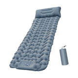 Maxbell Inflatable Mattress Waterproof Camping Sleeping Pad for Garden Travel Hiking Gray