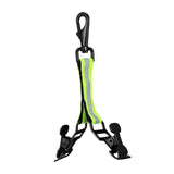 Maxbell Firefighter Glove Strap Outdoor Tool Work Glove Strap Fireman Turnout Gear Double Clip