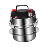 Maxbell Mini Pressure Cooker 304 Stainless Steel Pot for Household Family Restaurant 1.6L
