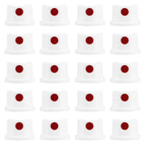 Maxbell 20Pcs Spray Paint Nozzles Spray Bottle Nozzles for Furniture Refinishing Art White