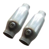 2Pcs 2.5 inches High Flow Stainless 425250