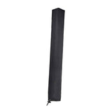Maxbell Clothes Dry Rack Cover Garden Weather Resistant Laundry Dry Rack Cover Black 165 cm