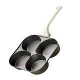 Maxbell Nonstick Egg Frying Pan Modern Gadget Pancake Pan for RV Trip Kitchen Picnic 4 Holes