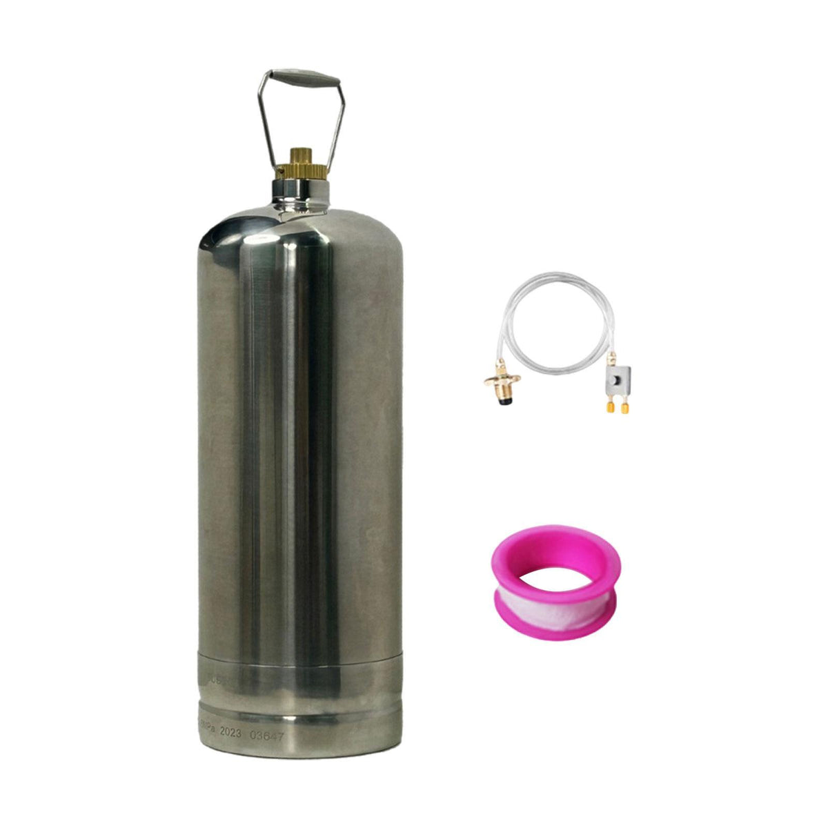 Maxbell Camping Empty Gas Cylinder Refillable Gas Bottle for Fishing Backpacking BBQ Style B