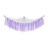 Plush Toy Storage Corner Hanging Netting Hammock for Nursery Bedroom Durable