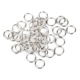 Maxbell 6xSplit Key Rings 1.2 x 12mm 100pcs Silver