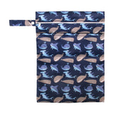 Maxbell Baby Nappy Bag Stroller Storage Bag Water Resistant Diaper Pouch for Daycare Navy