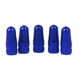 Maxbell 5x Bicycle Bike Presta Wheel Rims Tyre Stem Air Valve Caps Dust Cover Blue - Aladdin Shoppers