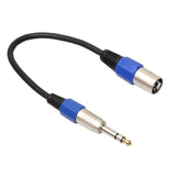 Maxbell 4x1/4 TRS Audio Male to 3-pin XLR Male Cable for Musical Instruments Parts