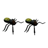 Maxbell 2 Pieces Spider Fridge   Funny Spooky 3D Spider   for Office Car