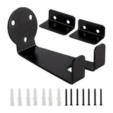 Maxbell Wooden Bike Rack Garage Iron Hanging Bicycle Stand Bicycle Wall Mount Hanger