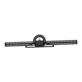 Maxbell Combination Square Ruler Set Protractor Adjustable Layout Woodworkings Ruler Black 50x8cm