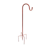 Maxbell Shepherds Hook Outdoor Garden Hook for Wind Chimes Plant Baskets Bird Feeder 80cm height